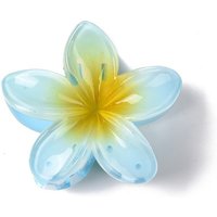 Pinces à cheveux en plastique pour femmes et filles, bleu ciel