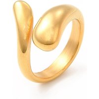 Ion Plating 304 Stainless Steel Finger Rings for Women and Men