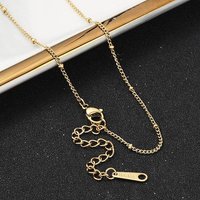 Collier Chaîne Satellite en Acier Inoxydable Ion Plating 16.34 pouces — Collier pendentif