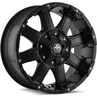 Mayhem 8030 Chaos Matte Black 20x9 Rims 6x135 Bolt Pattern -12 Offset — Wheels & Rims