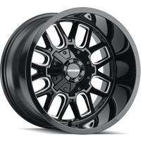 Mayhem 8107 Cogent Gloss Black Milled Wheels - 20x10 -6x135 -19 Offset — Wheels & Rims
