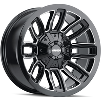Mayhem 8108 Decoy Gloss Black Milled Wheels - 20x10 -6x135 -19 Offset — Wheels & Rims