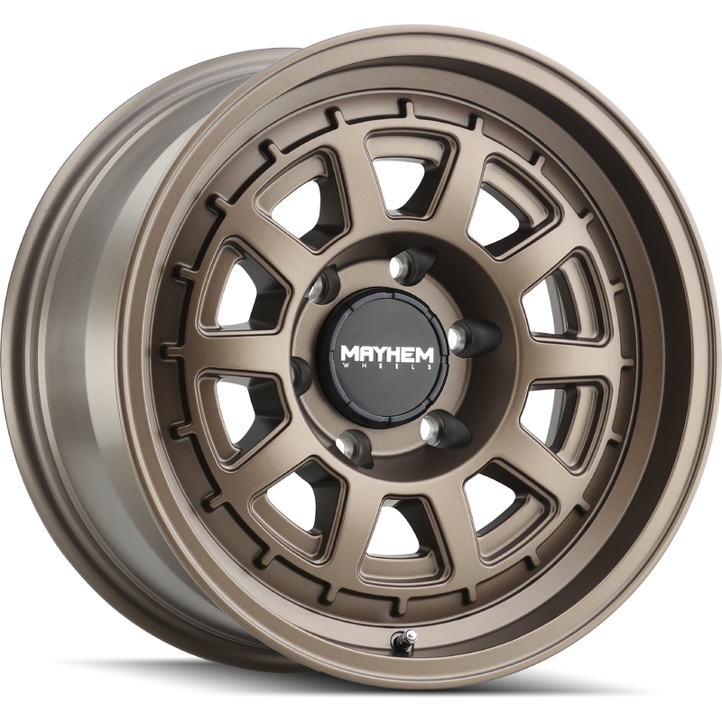 Roues Mayhem 8303 Voyager Bronze Mat - 17x8.5 - 6x120 - 0 Offset — Roues et jantes