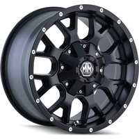 Roues Mayhem 8015 Warrior Noir Mat - 20x10 - 6x135 -25 Offset — Roues et jantes