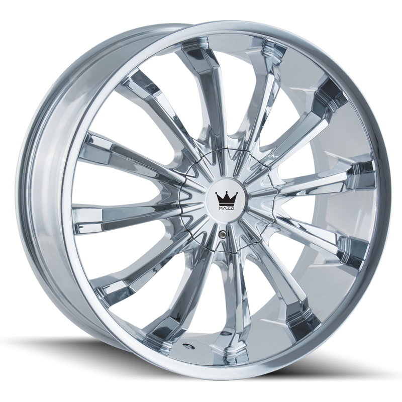 Mazzi Roue 341 Fusion Chrome 22x9.5 5x114.3 Motif de boulon 35 Offset — Roues et jantes
