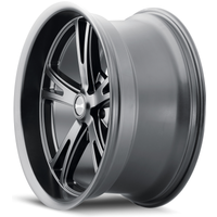 Roues Ridler 606 Noir Mat - 20x10.5 - Motif de boulons 5x120 — Roues et jantes