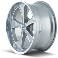 Ridler Wheel 645 Machined Gray - 20x10 - 5x120.65 Bolt Pattern — Wheels & Rims