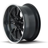 Ridler 650 Matte Black Wheels - 20x10 - 5x120 Bolt Pattern - 38 Offset — Wheels & Rims