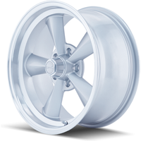 Ridler 675 Silver Machined Wheels - 15x7 - 5x120.65 Bolt Pattern
