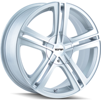 Jantes Touren 3262 TR62 Hyper Silver Machined - 16x7, 4x100, 40 Offset — Roues et jantes
