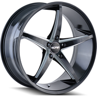 Touren 3270 TR70 Gloss Black Milled Wheels - 20x8.5 - 5x120 — Wheels & Rims