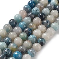 Natural Trolleite Beads Strands, Round, 8-9mm, 49pcs/strand — Jewelry Beads
