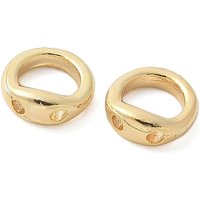 Connecteurs en laiton pour charmes de bracelets et colliers — Accessoires pour bijoux