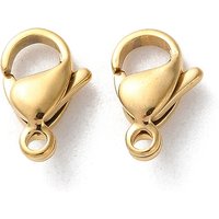 Attaches de homard en acier inoxydable 304, plaqué or 18K — Accessoires pour bijoux