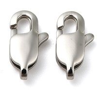 Attaches de homard en acier inoxydable 304 résistant à l'oxydation 6x13mm — Accessoires pour bijoux