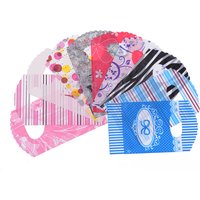 Plastic Packaging Bags, PE Material, Mixed Color, 14.5x8.5cm — Jewelry Display & Storage