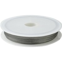 Fil Tiger Tail, Acier inoxydable revêtu de nylon, 0,38mm, 60m/rouleau