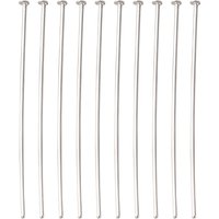 Tarnish Resistant Stainless Steel Flat Head Pins 30x0.6mm 22 Gauge