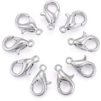 Zinc Alloy Lobster Claw Clasps, Parrot Trigger Clasps, 10x6mm — Jewelry Findings