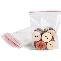 Sacs Plastiques Resealables - 8x6cm, Épaisseur de 2 Mil — Rangement et présentation