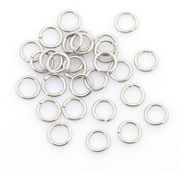 Anneaux ouverts en acier inoxydable 304, résistants au ternissement, 5x0.9mm — Accessoires pour bijoux