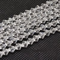 Imitate Austrian Crystal Bicone Glass Beads Strands, Grade AA — Jewelry Beads