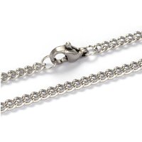 Collier en acier inoxydable 304 à chaîne torsadée avec fermoir à homard — Collier pendentif