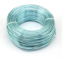Fil en Aluminium Anodisé, Fil Métallique Flexible de 20 Gauge pour Bijoux