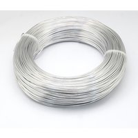 Fil en aluminium anodisé pour la création de bijoux, 17 Gauge, Argent — Chaînes, fils et cordons