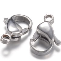 Attaches de homard en acier inoxydable 304 - Résistants à l'oxydation — Accessoires pour bijoux