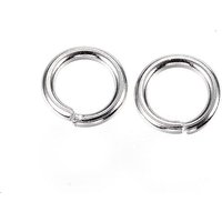 304 Stainless Steel Tarnish Resistant Open Jump Rings 8x1.3mm — Jewelry Findings