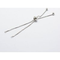 Rack Plating Brass Chain for Slider Bracelet Making — Jewelry Making Tools
