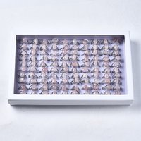 Anneaux en Quartz Rose Naturel avec Trouvailles en Alliage, Tailles et Formes Variées