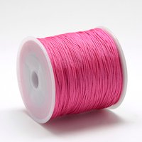Nylon Thread Chinese Knotting Cord Light Coral 0.8mm 100m Roll — Chains, Wire & Cord