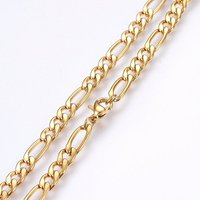 Collier Figaro en Acier Inoxydable 304 avec Fermoir à Mousqueton — Collier pendentif