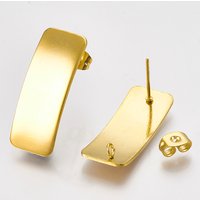 Trouvailles de boucles d'oreilles en acier inoxydable 304 avec boucle — Accessoires pour bijoux