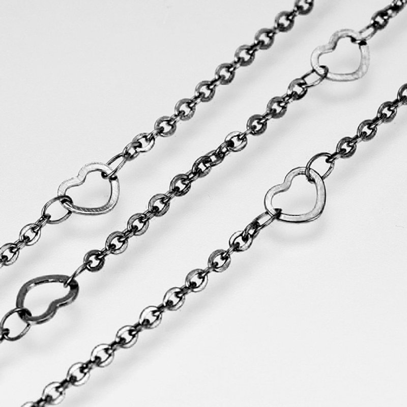 304 Stainless Steel Cable Chains with Heart Link and Spool — Chains, Wire & Cord
