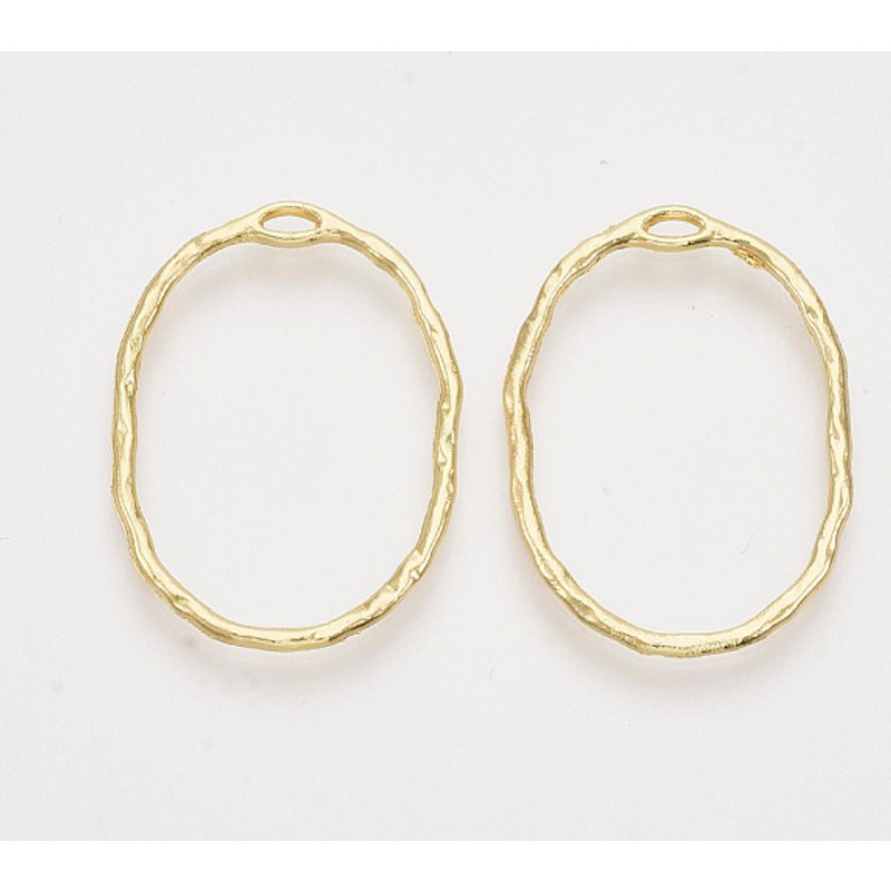 Pendants en alliage à dos ouvert pour la fabrication de bijoux DIY — Outils de création de bijoux