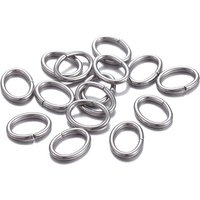 Anneaux Ovale en Acier Inoxydable 304, Résistants au ternissement, 18 Gauge — Accessoires pour bijoux