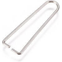 Non-Tarnish 304 Stainless Steel Ice Pick Pinch Bails for Beads