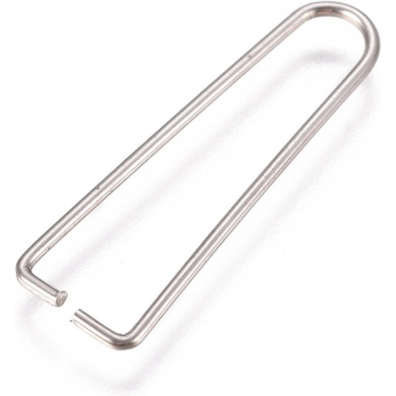 Bails à pince Ice Pick en acier inoxydable 304 sans ternissement pour perles — Accessoires pour bijoux