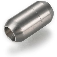 Fermoirs Magnétiques en Acier Inoxydable 304 avec Embouts à Colle, Fini Mat — Accessoires pour bijoux