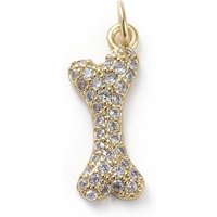 Brass Micro Pave Cubic Zirconia Pendants with Jump Rings — Charms & Pendants