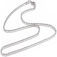 Collier en Chaîne Torpille Unisexe en Acier Inoxydable 304 — Collier pendentif