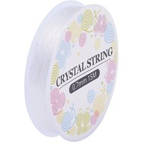 Elastic Crystal Thread for Jewelry Beading, 0.7mm, 15m Roll