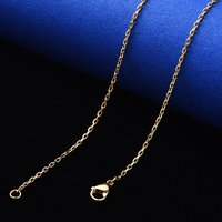 Collier en chaîne en acier inoxydable 304 avec plaquage PVD