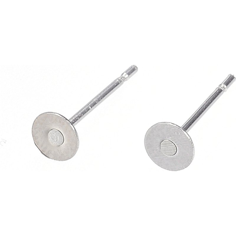 Trouvailles de clous d'oreilles en acier inoxydable 304 sans ternissement 12x4mm — Accessoires pour bijoux