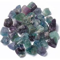 Natural Fluorite Beads for Tumbling, Decoration, and Crystal Healing — Jewelry Beads