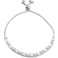 Bracelet de Tennis Classique en Zircon Cubique pour Femmes, Style Slider — Bracelet Femme