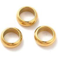 Anneaux de Liaison en Acier Inoxydable 304 avec Plaquage Ionique, Dorés, 8x3mm — Accessoires pour bijoux